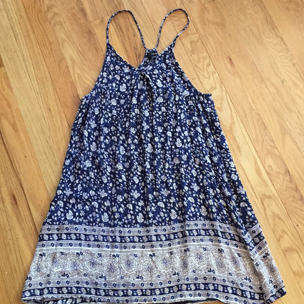 Raviya Navy/cream/ivory simple racerback